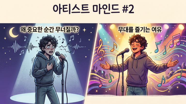 노래연습 만큼이나 중요한 필수훈련 (feat. 무대 긴장)